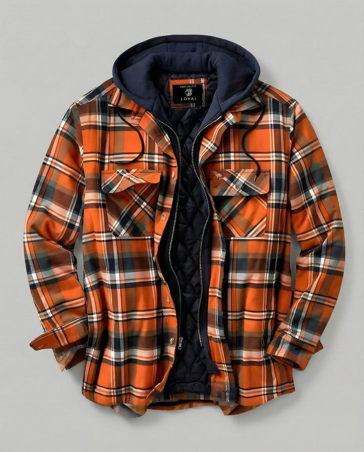 Gefütterte Holzfällerjacke Herren