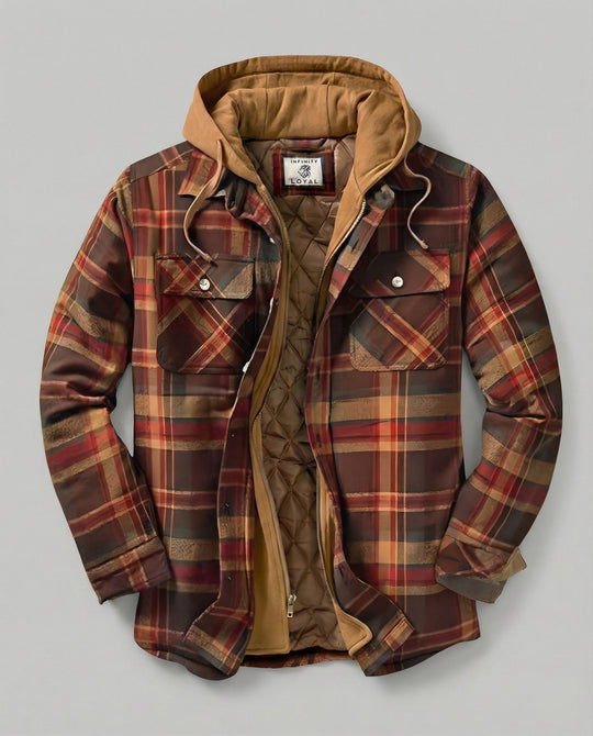 Gefütterte Holzfällerjacke Herren