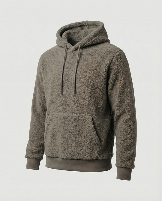 Kuscheliger Teddy Pullover Herren