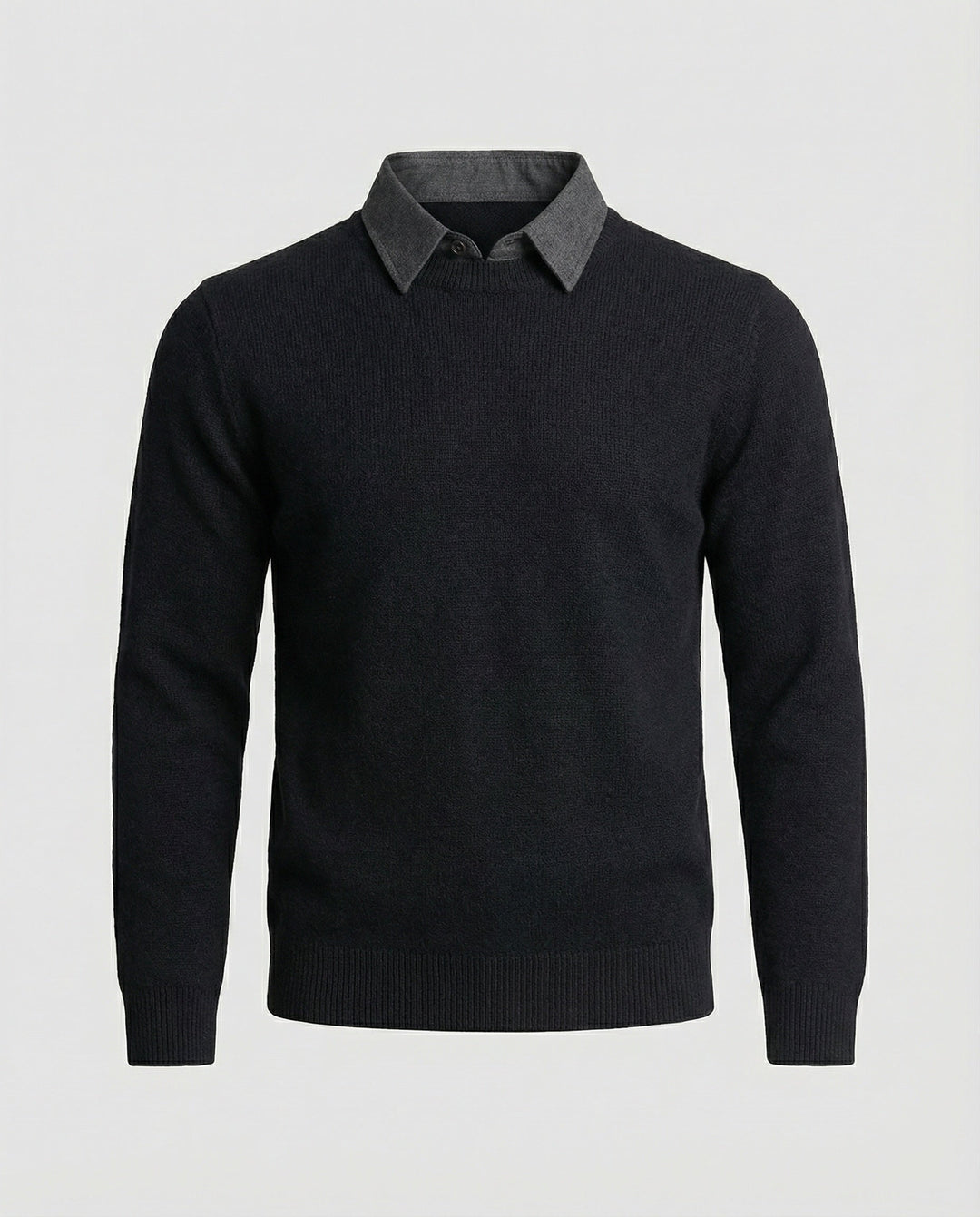 Eleganter Feinstrickpullover Herren