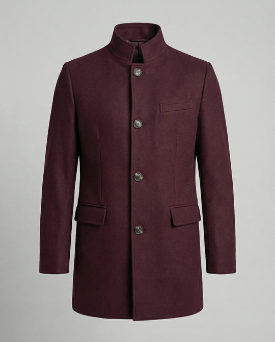 Eleganter Herrenmantel Warm