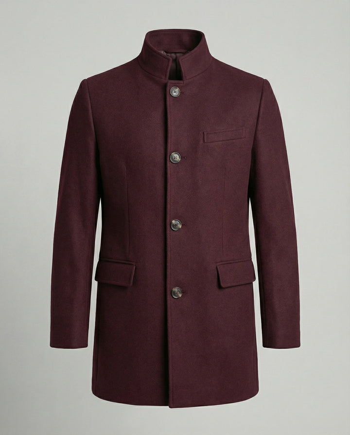 Eleganter Herrenmantel Warm