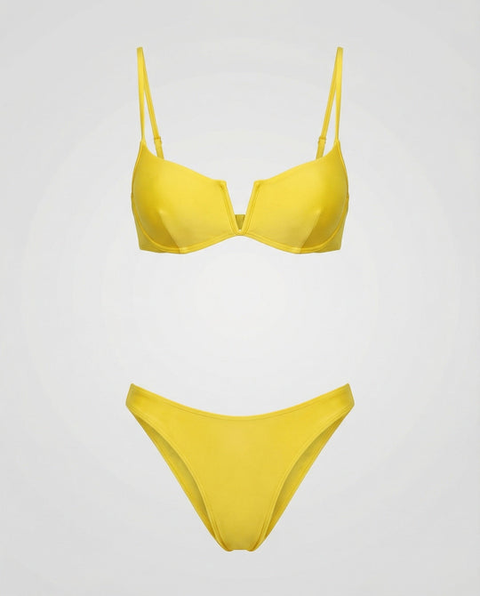 Push-Up-Bikini Brasilianischer Stil für Damen
