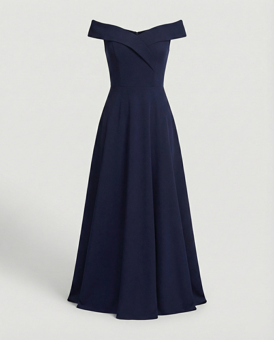 Elegantes Off-Shoulder Langes Catwalk Abendkleid - Arvani