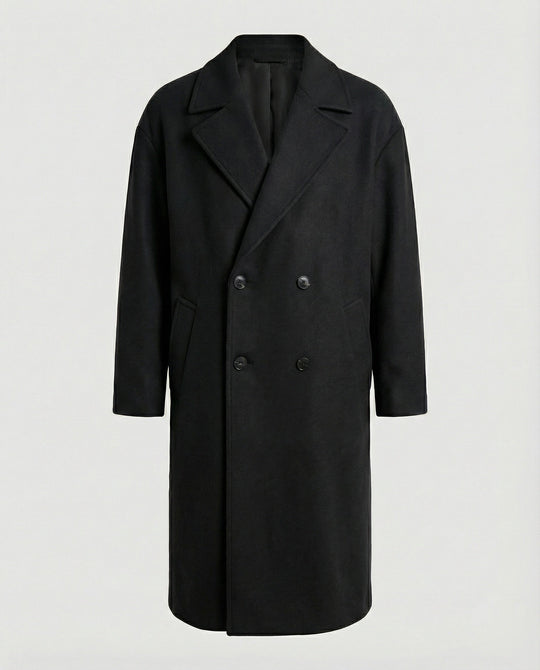 Eleganter Herren Mantel Wolloptik
