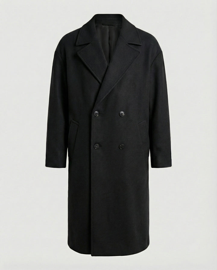 Eleganter Herren Mantel Wolloptik