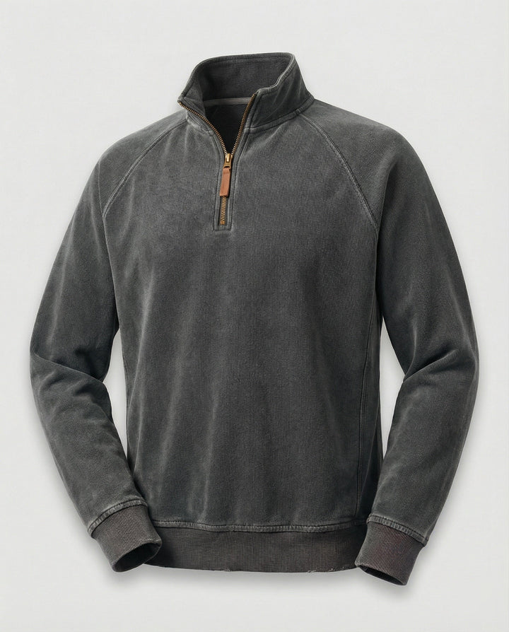 Gemütlicher Warmer Fleecepullover Herren
