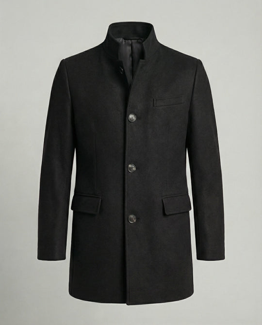 Eleganter Herrenmantel Warm