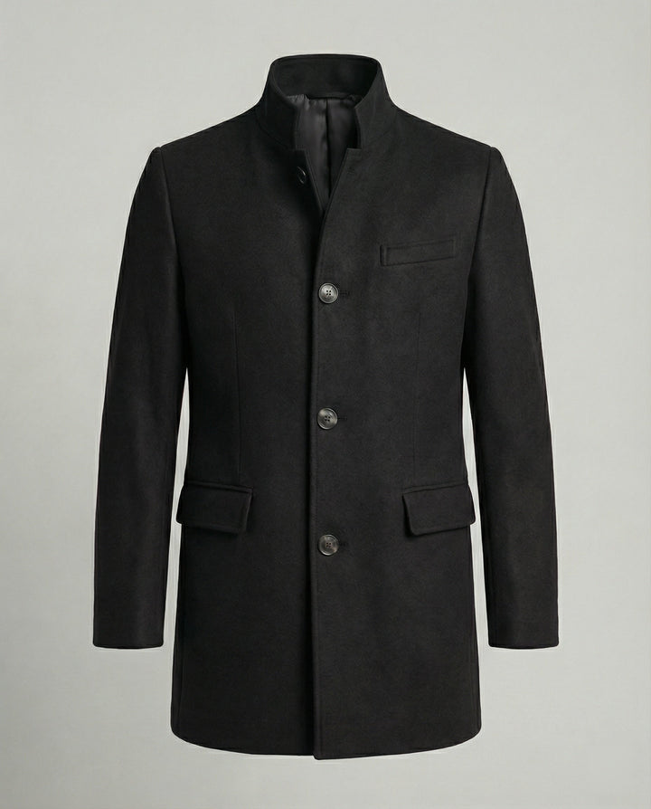 Eleganter Herrenmantel Warm