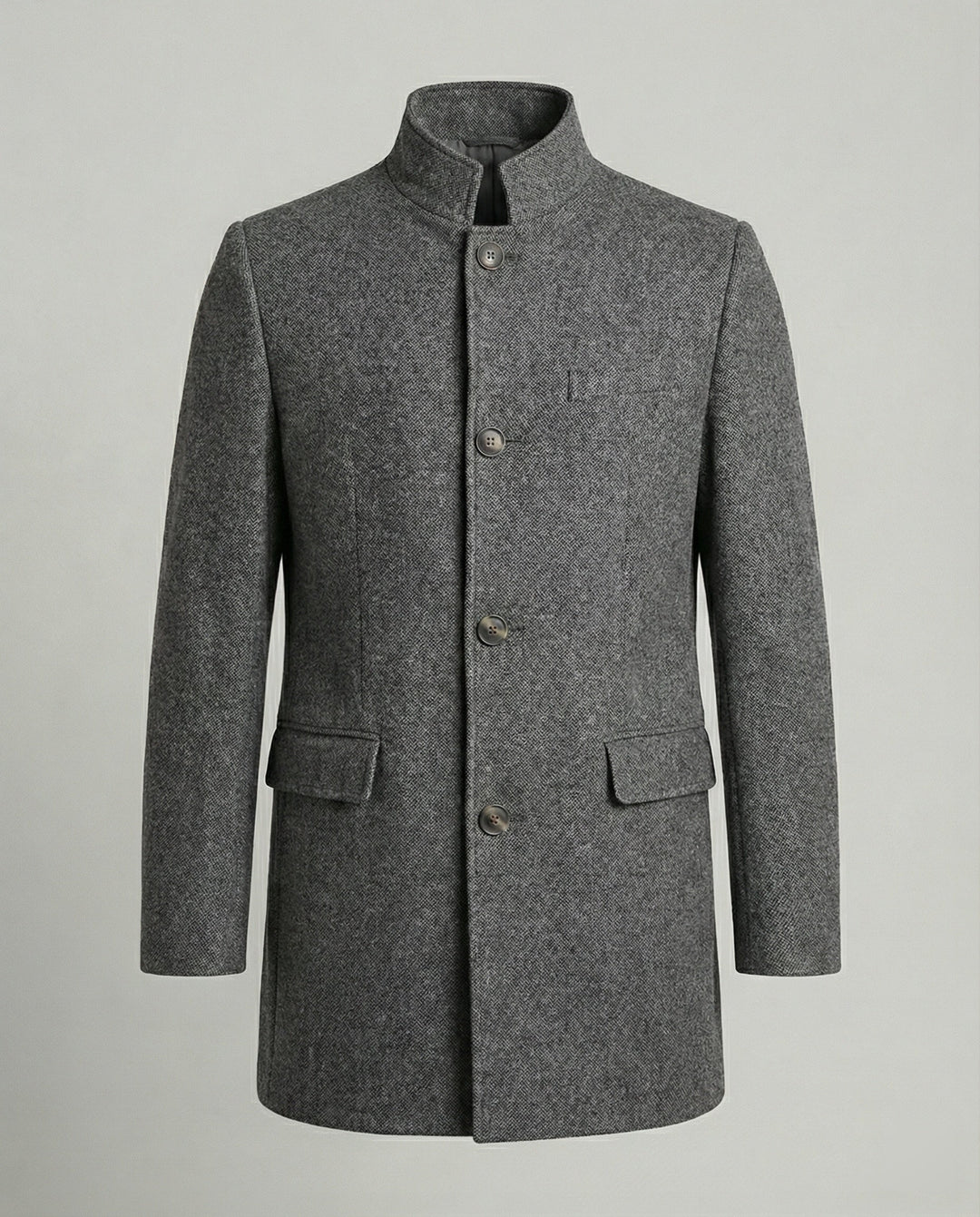 Eleganter Herrenmantel Warm