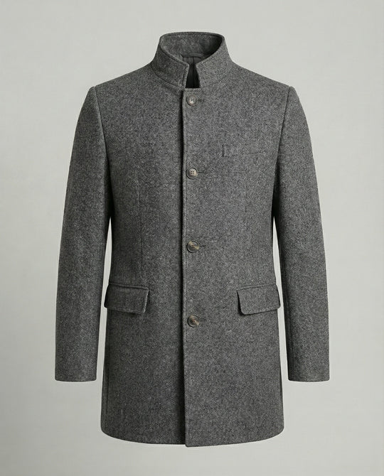 Eleganter Herrenmantel Warm