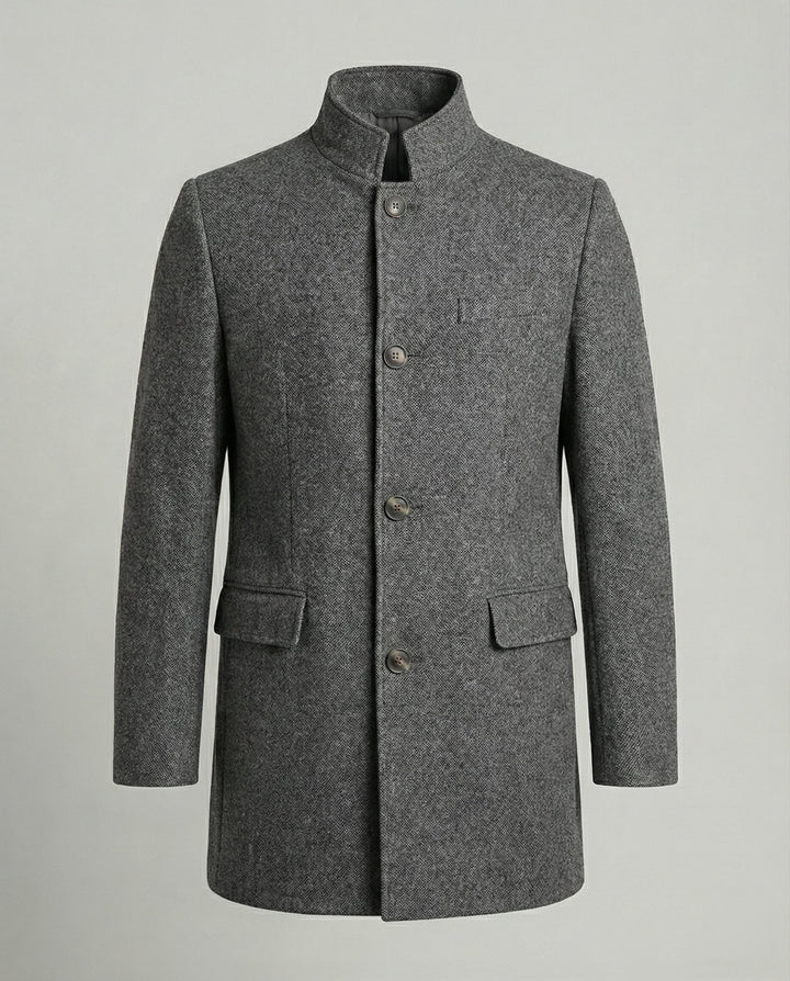 Eleganter Herrenmantel Warm