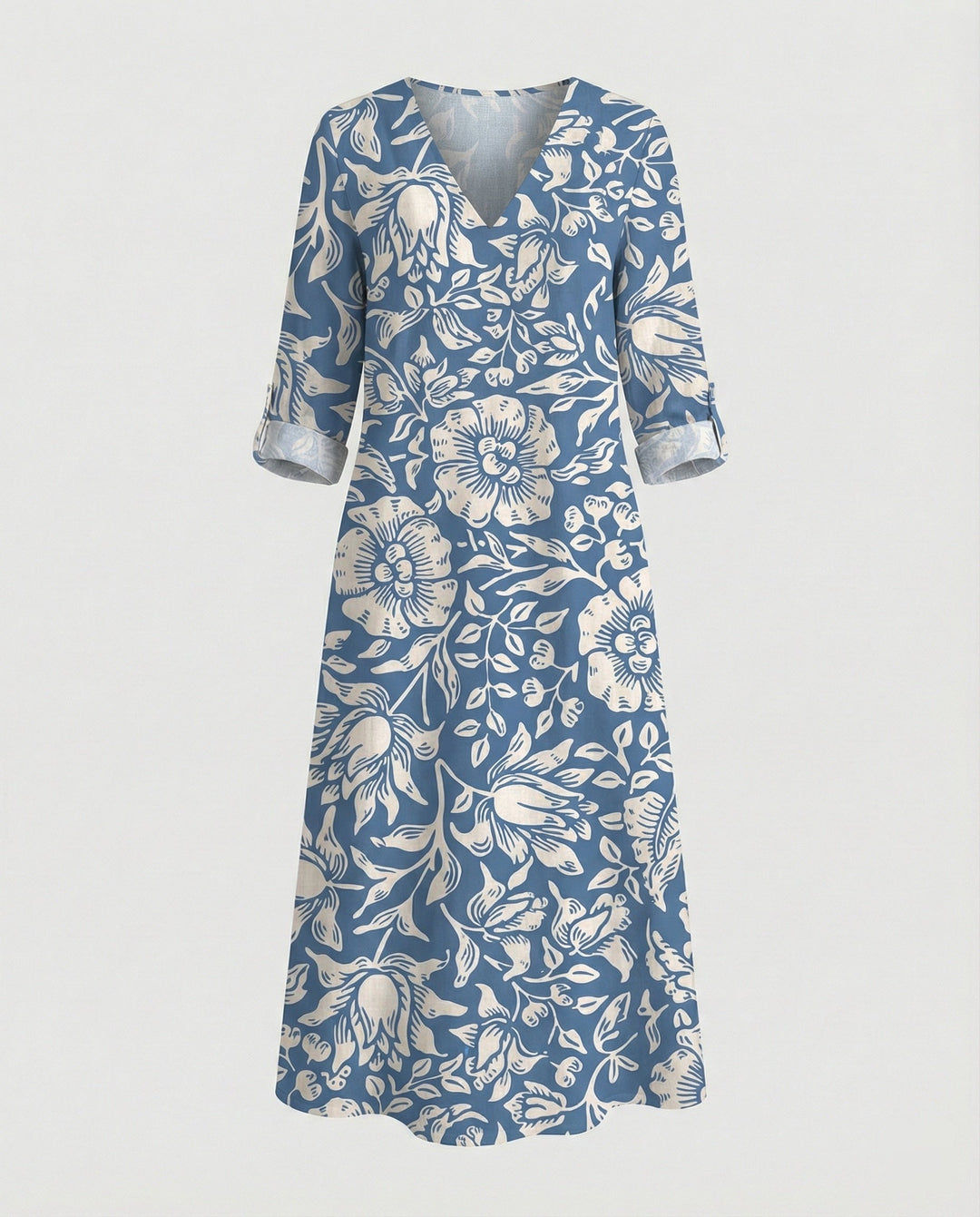 Boho Maxikleid Sommer Damen Taschen