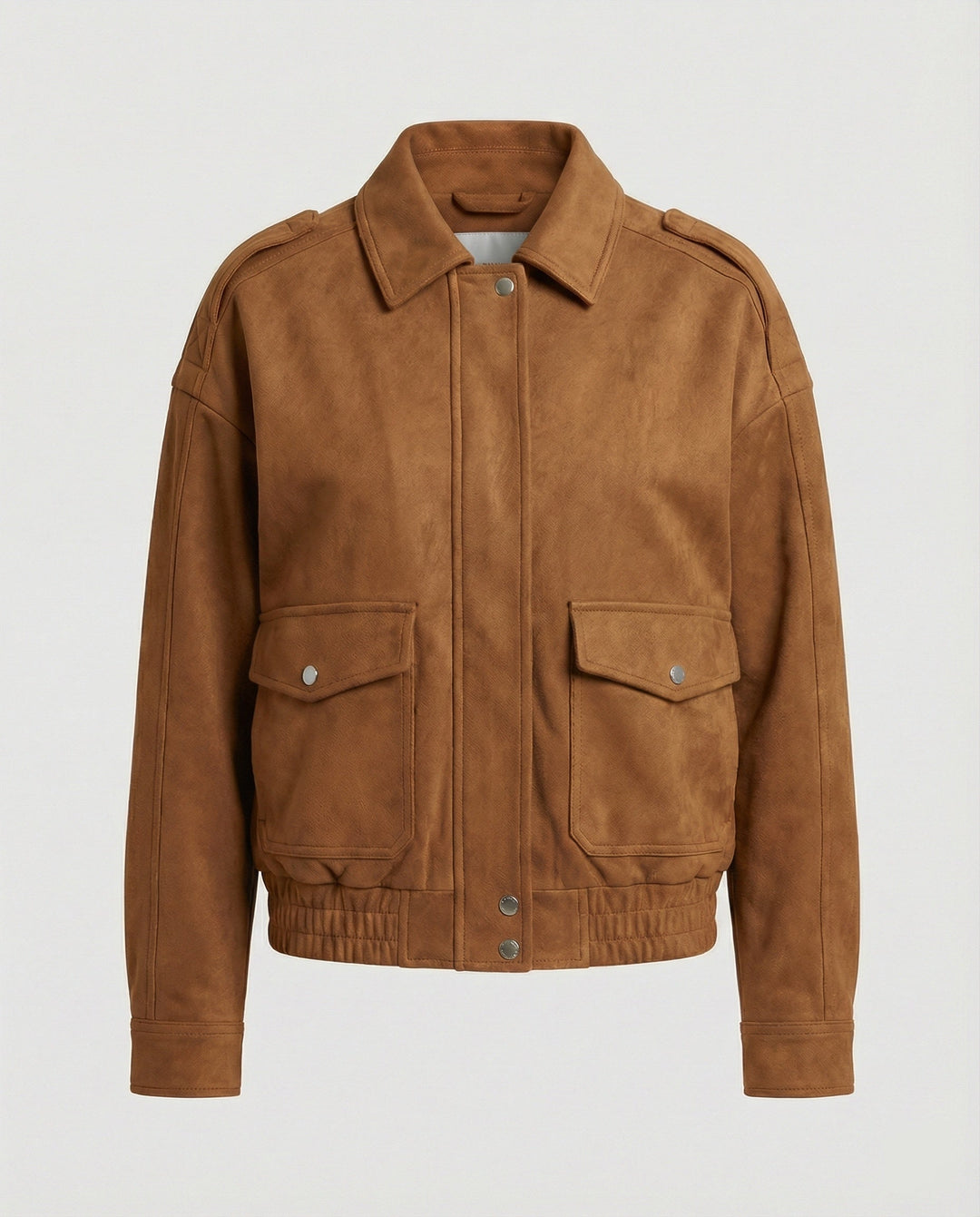Freizeitkleidung Damen Samtjacke Locker