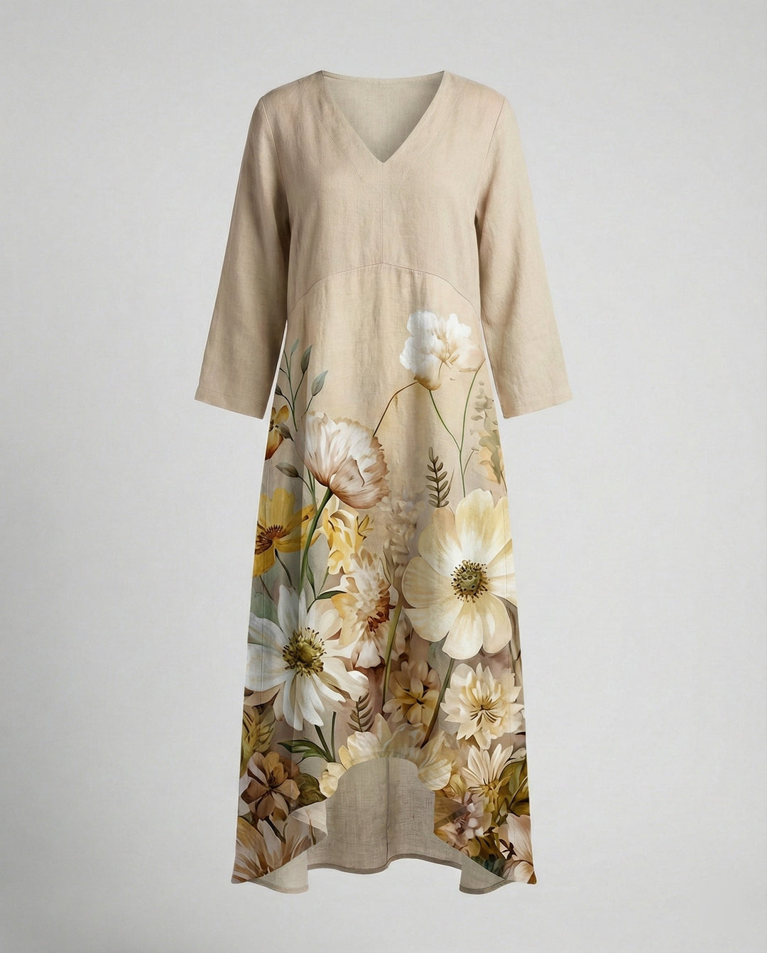 Boho Maxikleid Sommer Damen Taschen