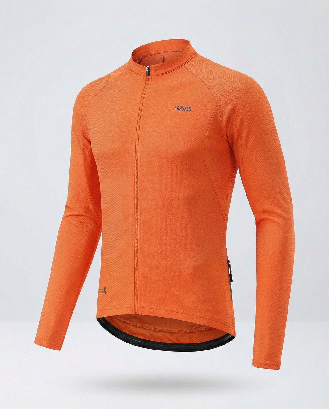 Fahrradtrikot Langarm Mit Rückentaschen Herren - Arvani