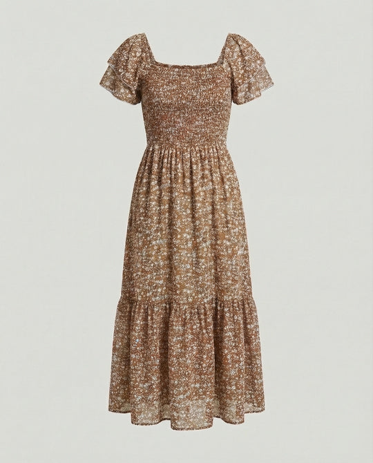Damen Sommerkleid Off Shoulder