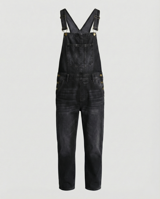 Herren Jeans Latzhose robust mit verstellbaren Trägern - Arvani