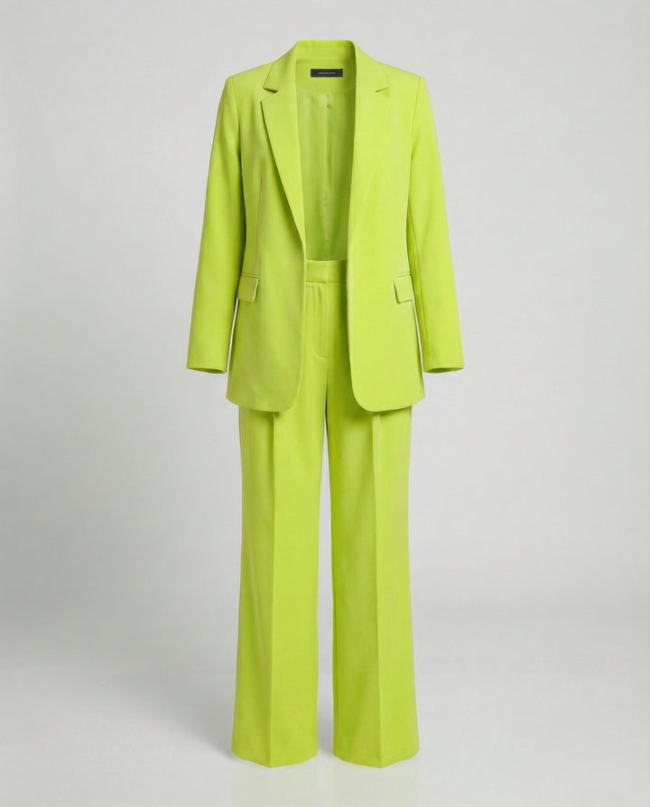 Damen Zweiteiler Set Damen Blazer Hose