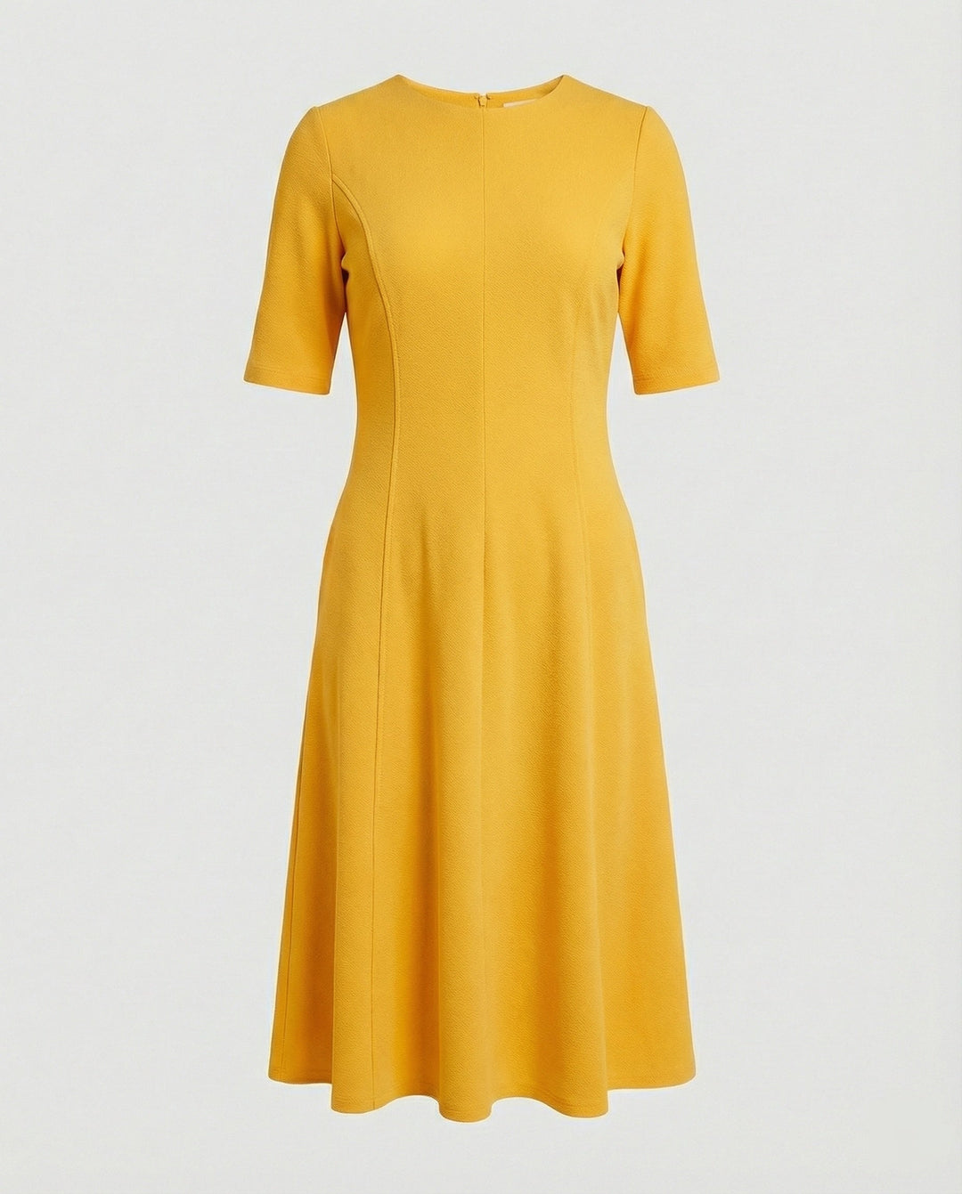 Damen Midikleid elegant Halbarm