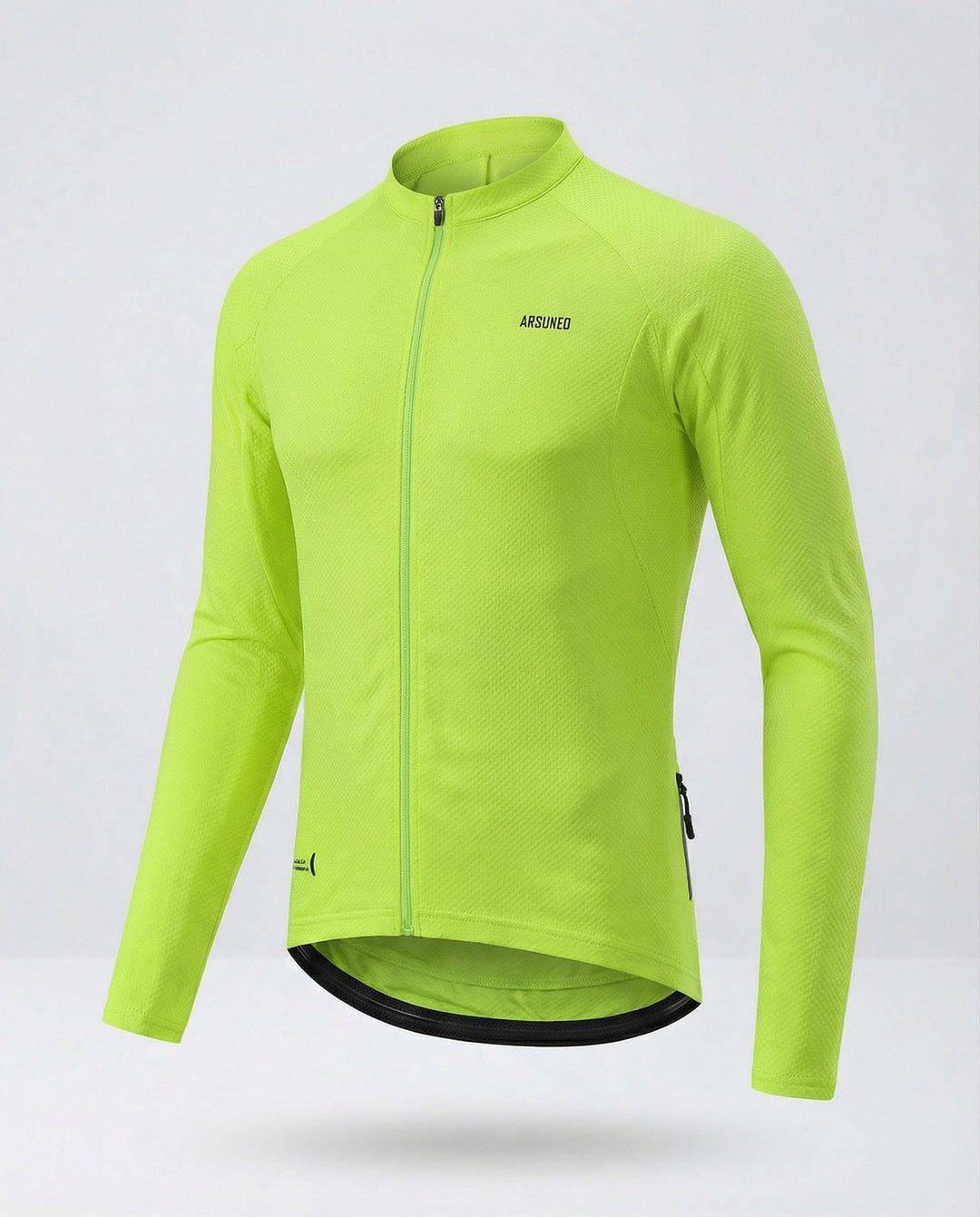 Fahrradtrikot Langarm Mit Rückentaschen Herren - Arvani