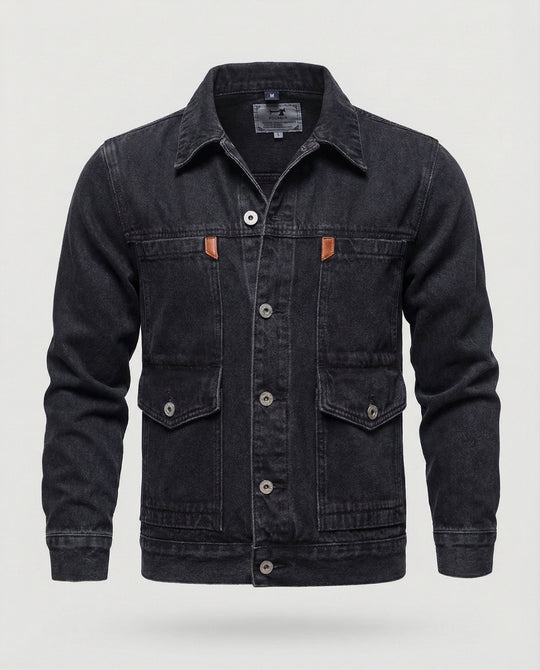 Herren Jeansjacke Denim Worker