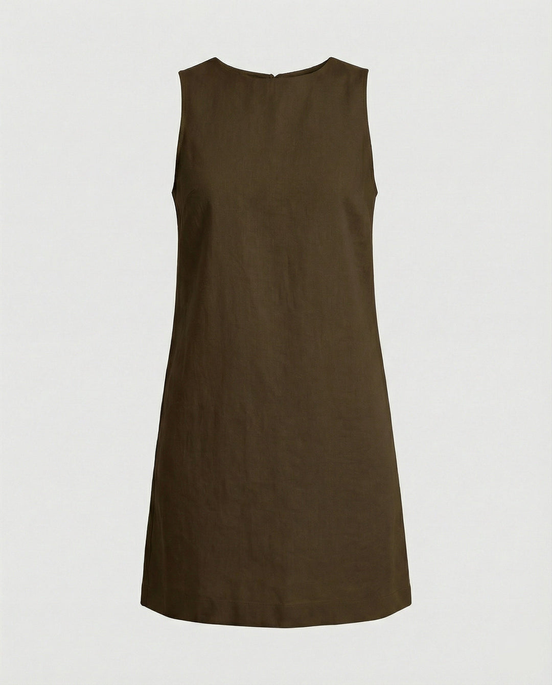 Damen Freizeitkleid Leinen A-Linie