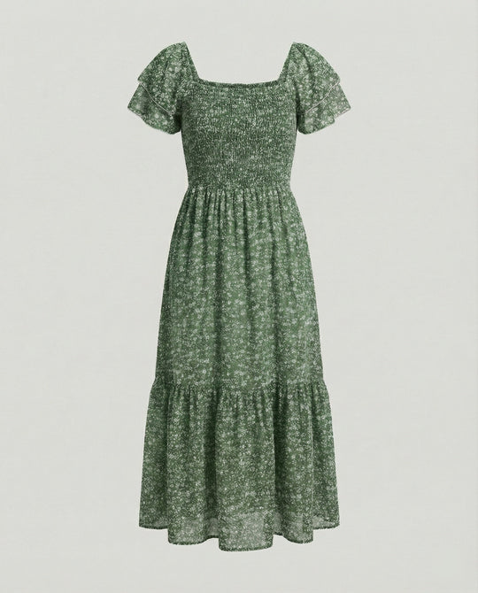 Damen Sommerkleid Off Shoulder