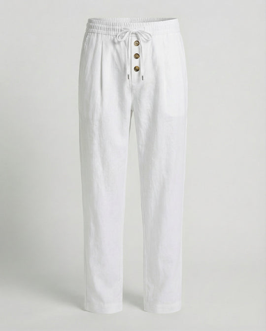 Leichte Atmungsaktive Leinenhose Herren