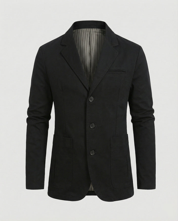 Herren Blazer Herren unstrukturiert