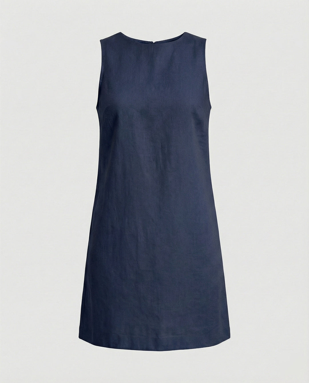 Damen Freizeitkleid Leinen A-Linie
