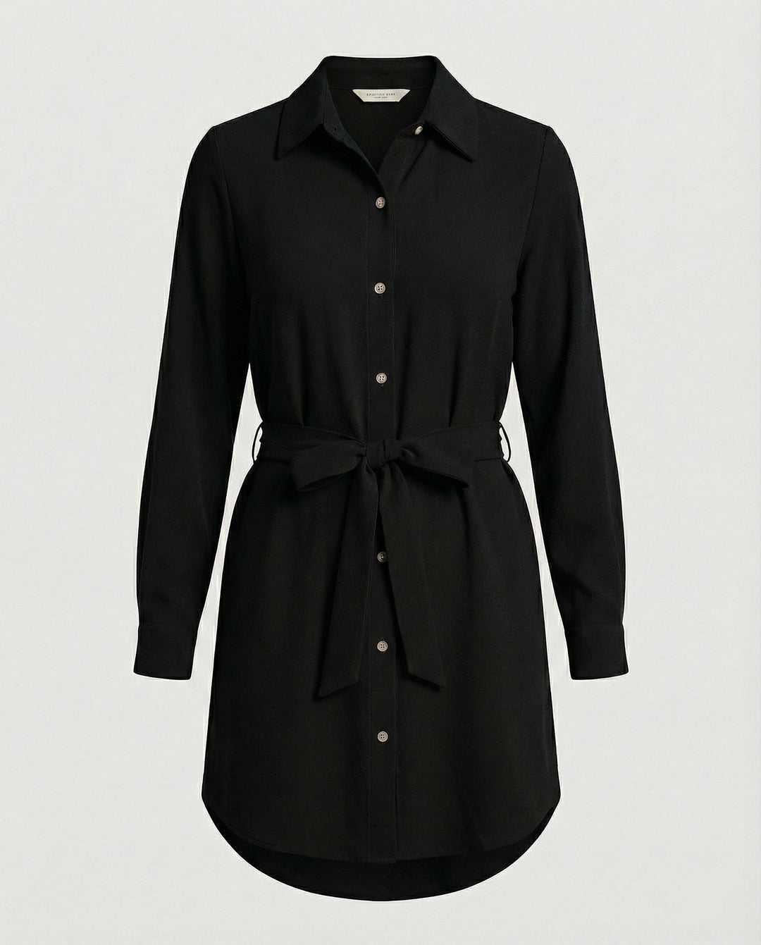 Freizeitkleid Damen knielang mit Knopfleiste