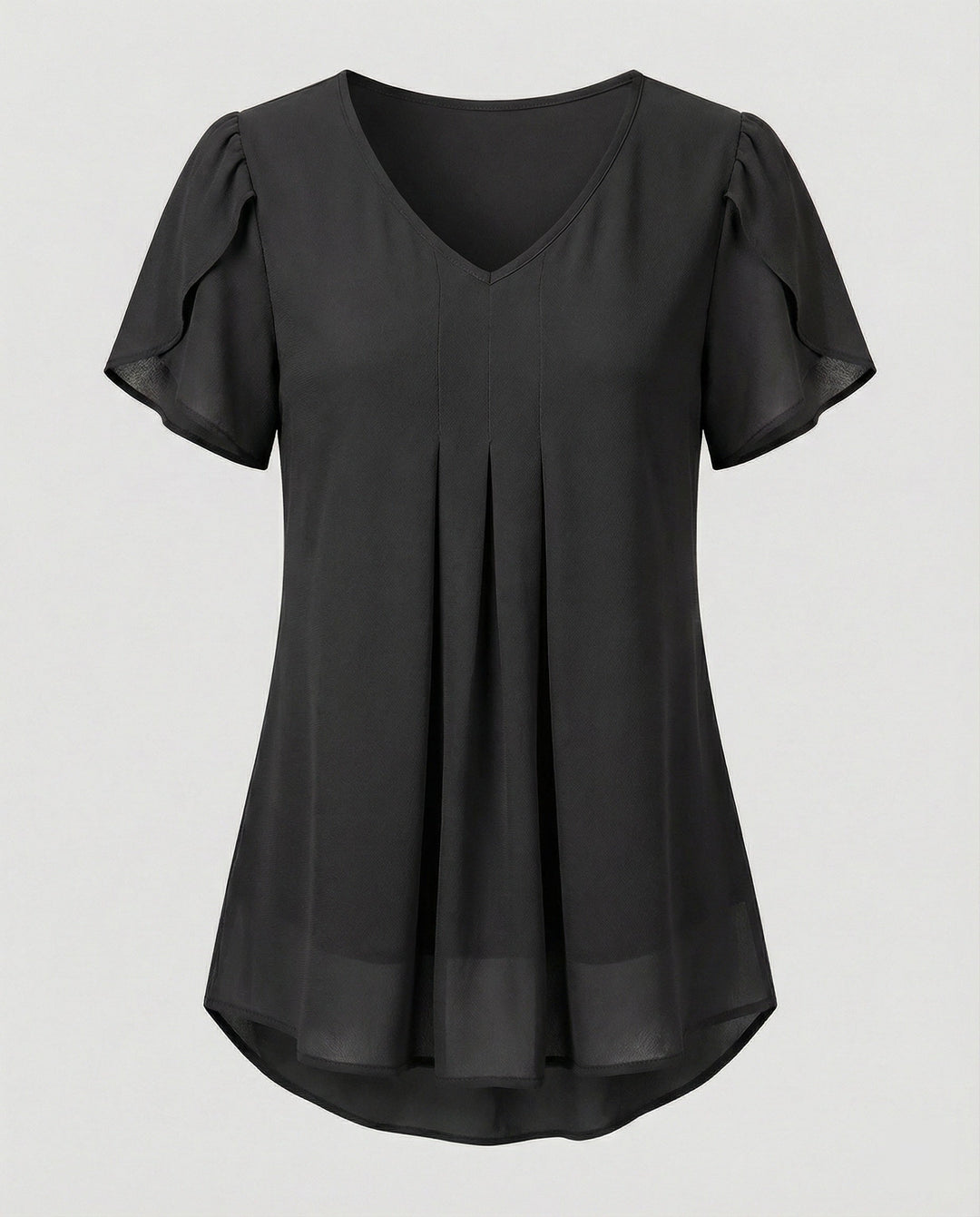 Tunika Bluse Damen mit Schmetterlingsärmeln