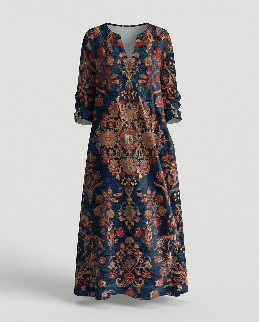 Boho Maxikleid Sommer Damen Taschen