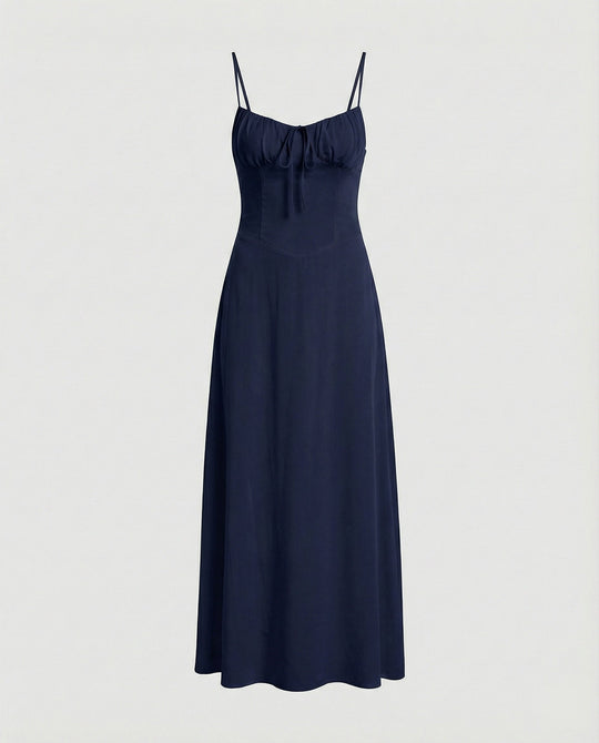 Damen Maxikleid mit Korsett Bustier