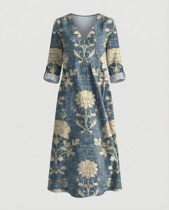 Boho Maxikleid Sommer Damen Taschen