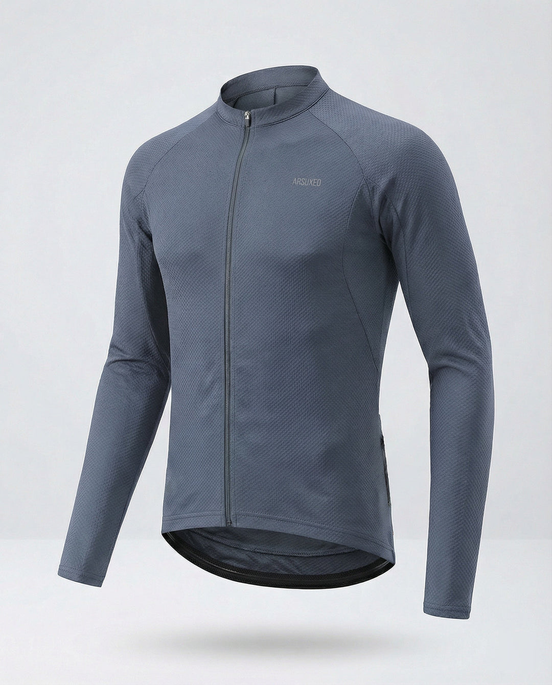 Fahrradtrikot Langarm Mit Rückentaschen Herren - Arvani