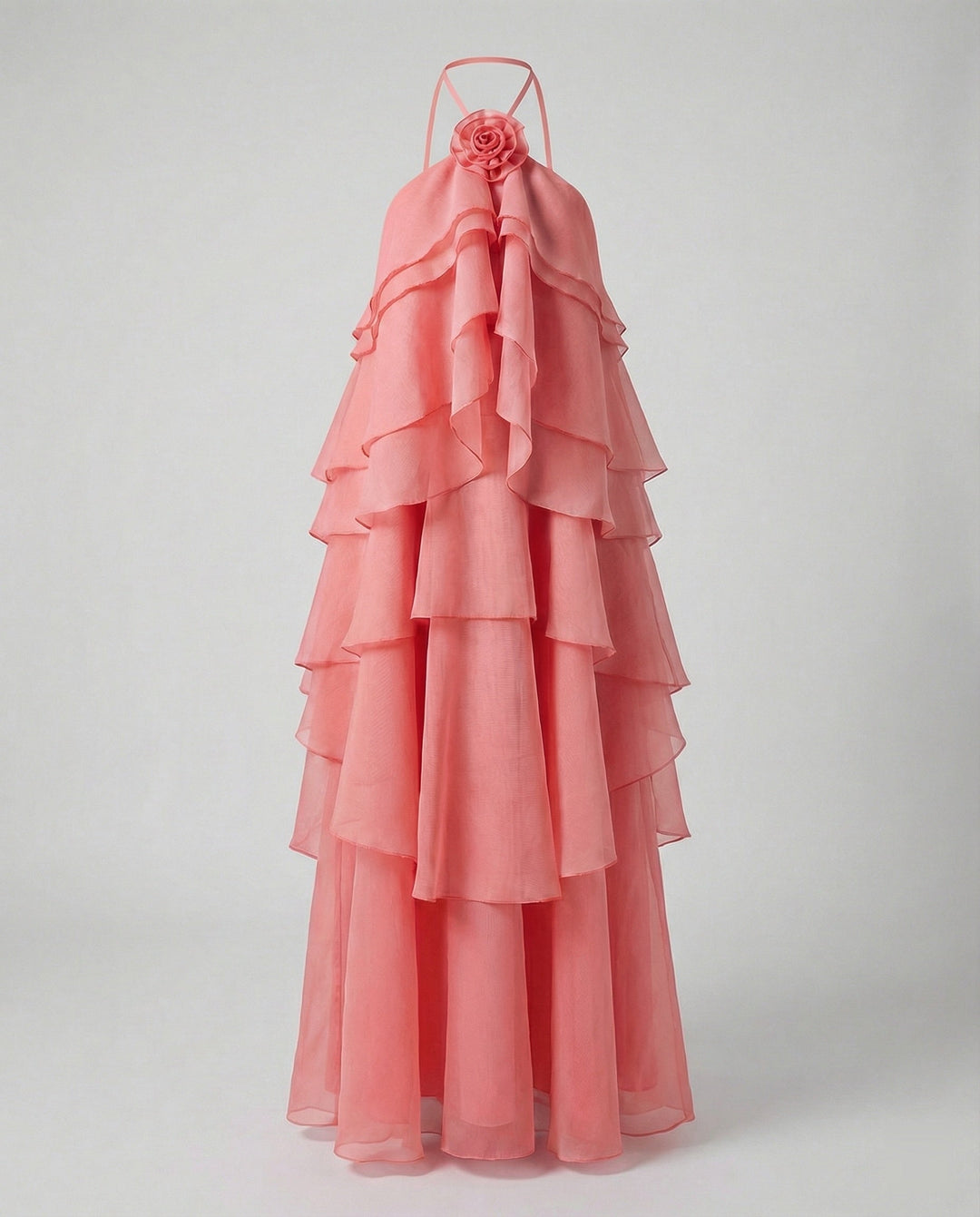 Damen Sommerkleid kurz mit Volants