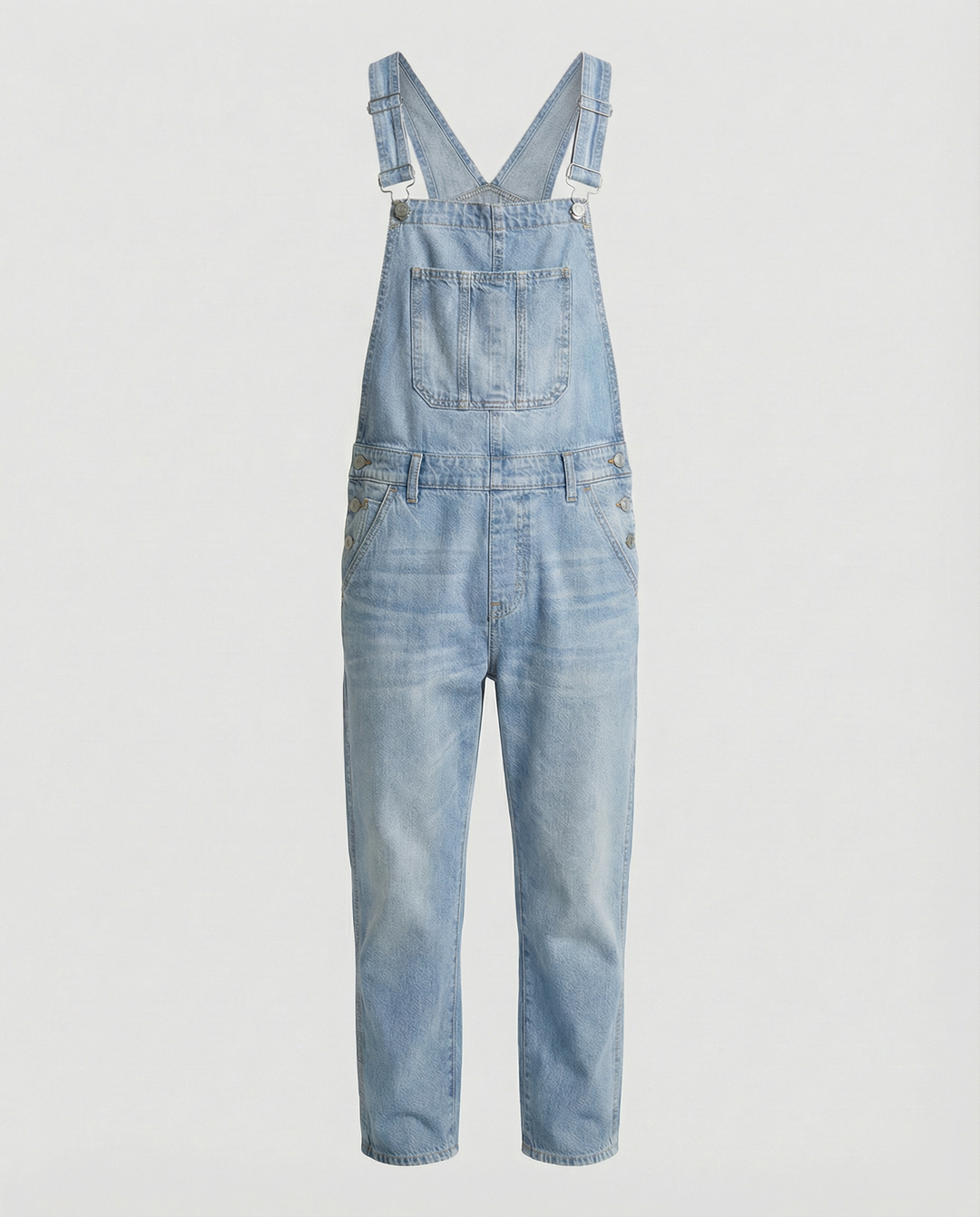 Herren Jeans Latzhose robust mit verstellbaren Trägern