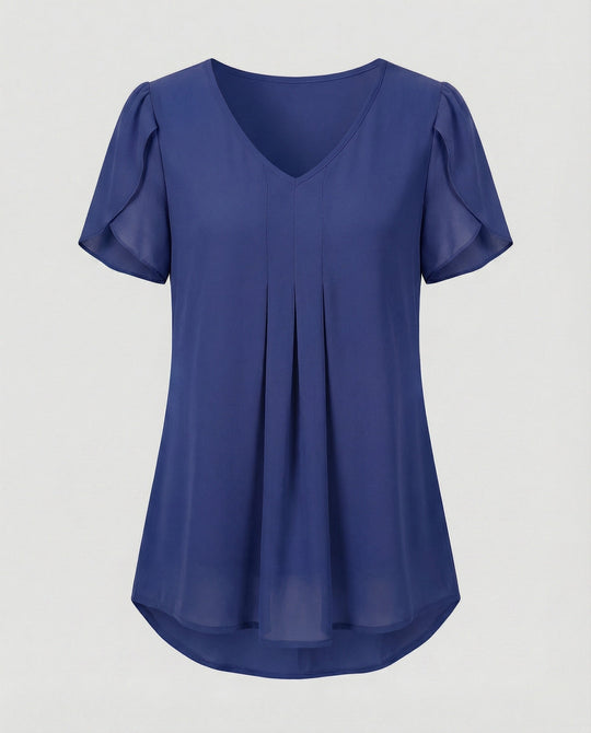Tunika Bluse Damen mit Schmetterlingsärmeln