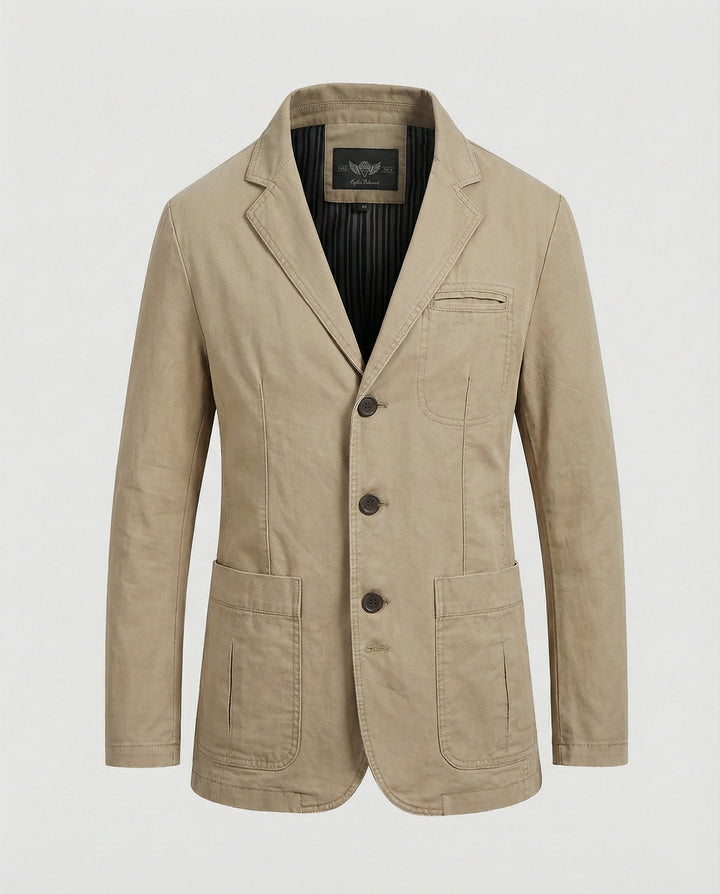 Herren Blazer Herren unstrukturiert