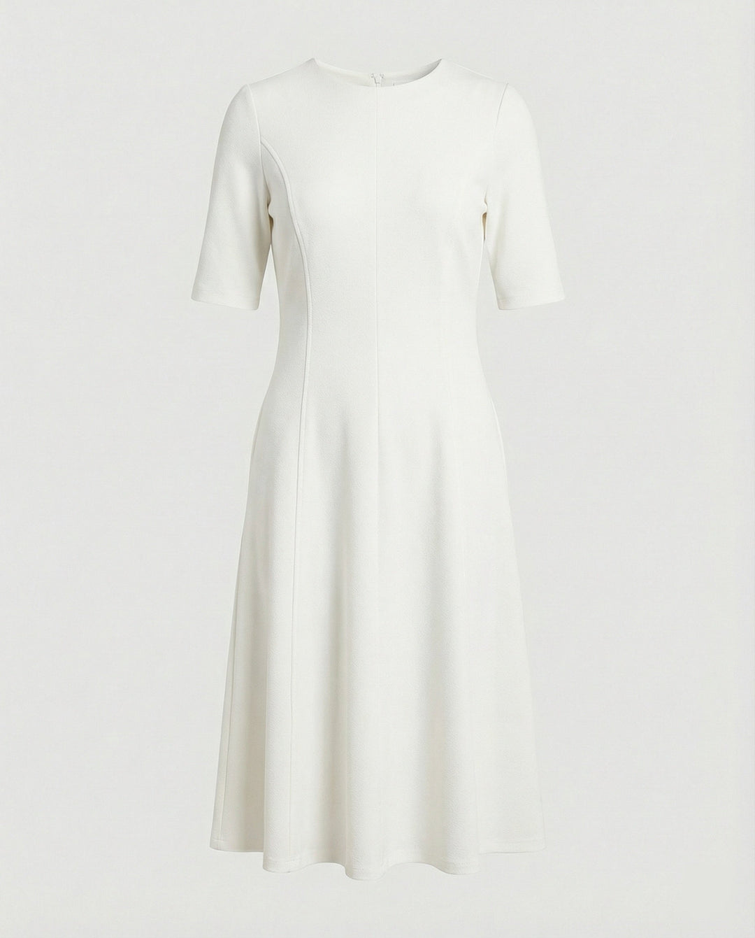 Damen Midikleid elegant Halbarm