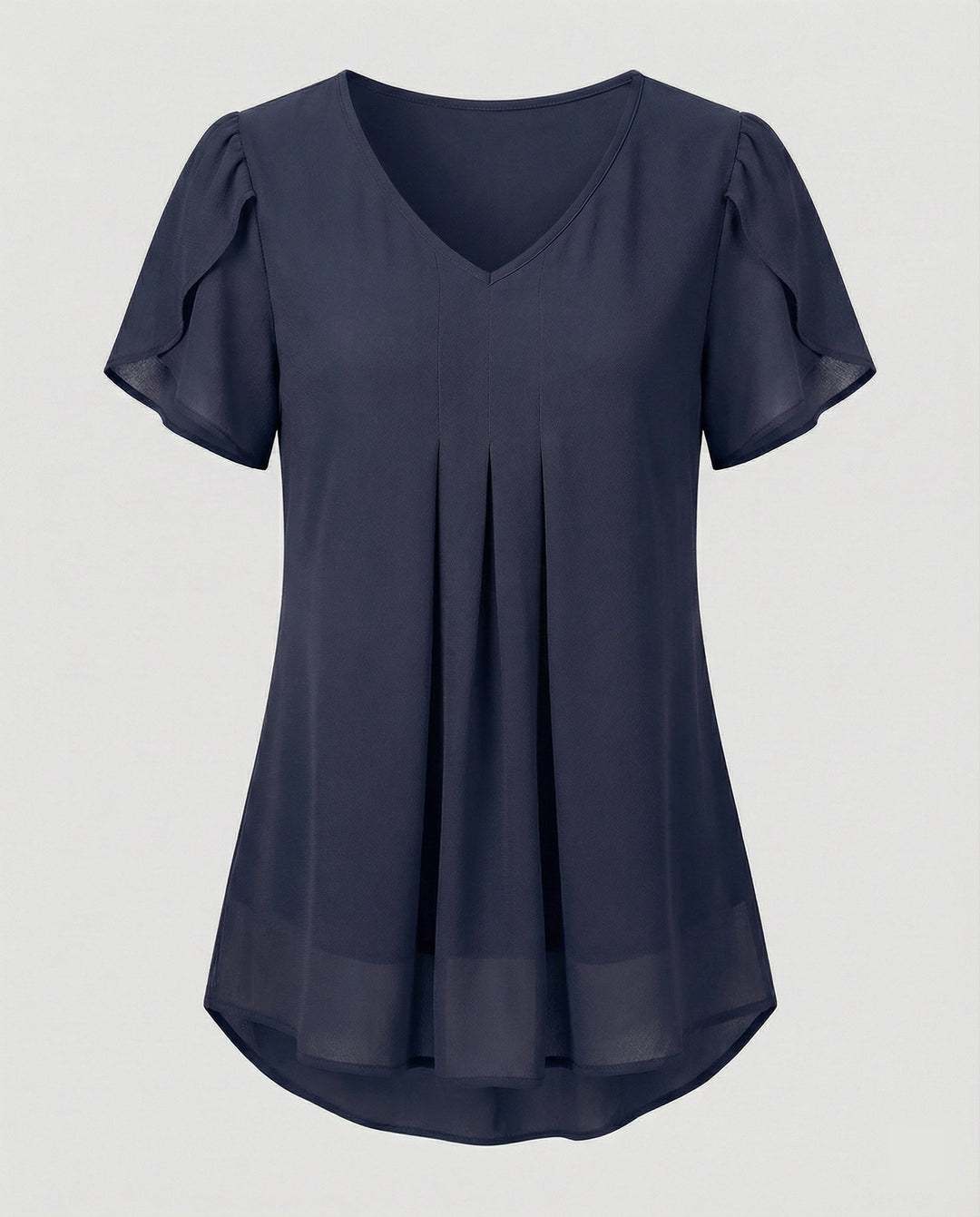 Tunika Bluse Damen mit Schmetterlingsärmeln