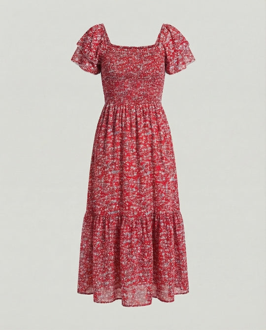 Damen Sommerkleid Off Shoulder