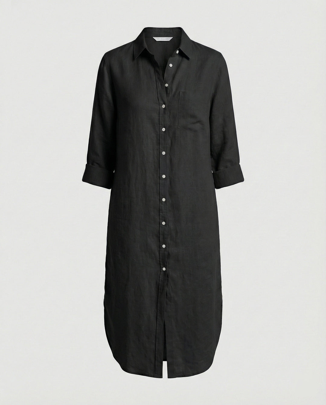 Damen Hemdkleid Oversize Midi