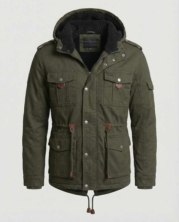 Warme Gefütterte Winterjacke