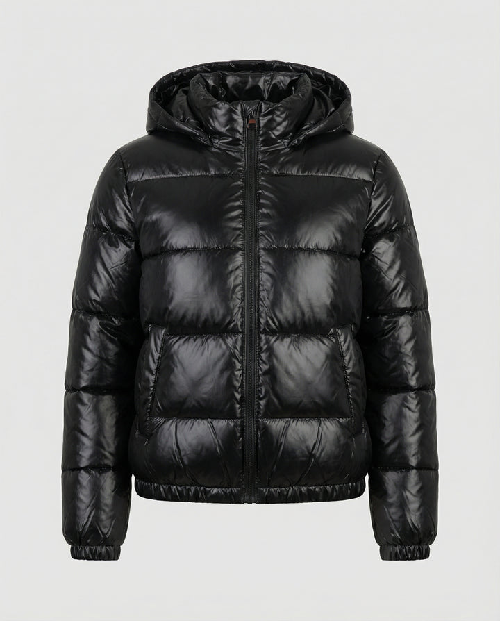 Damen Steppjacke mit Glänzend & Leicht | Fudus