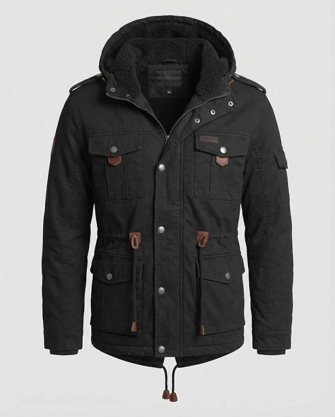 Warme Gefütterte Winterjacke