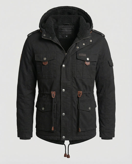 Warme Gefütterte Winterjacke