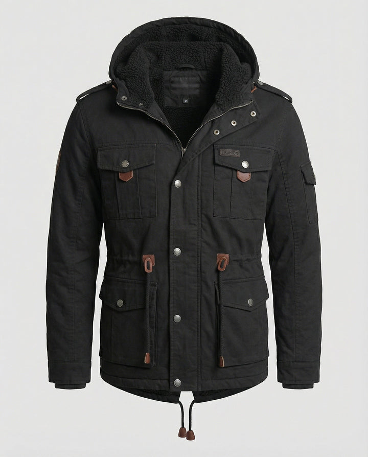 Warme Gefütterte Winterjacke
